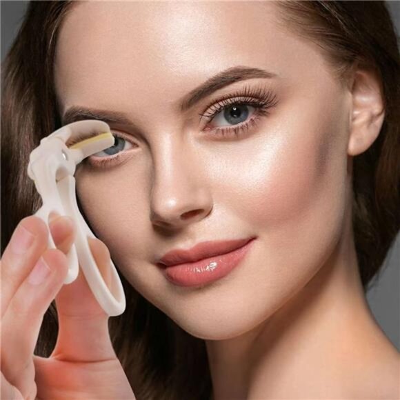 Eyelash Curlers,Eyelash Curler with 2 Silicone Refill Pads - Picture 2 of 8